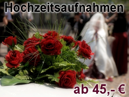Hochzeitsaufnahmen
