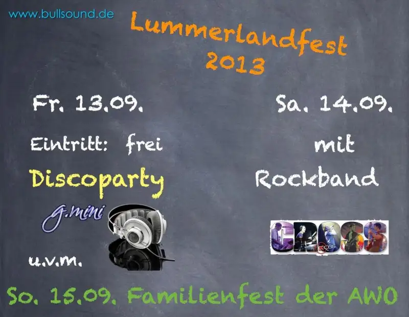 Lummerlandfest Könitz in Thüringen