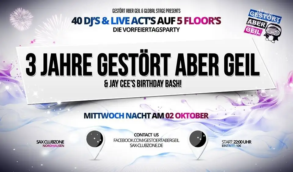 Gestört aber Geil im SAX Nordhausen