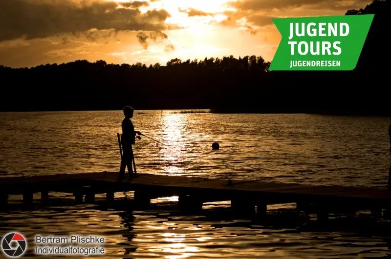 Jugendtours – Mecklenburg – Schwarz – Angel- und Adventure Camp