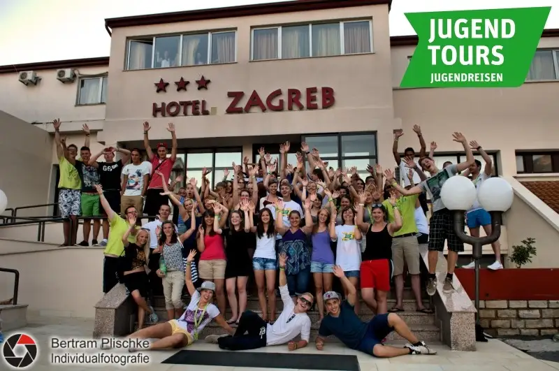 Jugendtours – Karlobag – Ankunft Hotel Zagreb