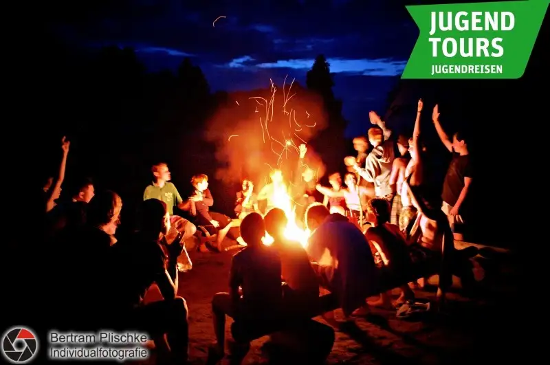 Jugendtours – Schwarz – Lagerfeuer