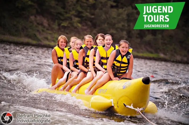 Jugendtours – Saalbach – Bananaboat Tour