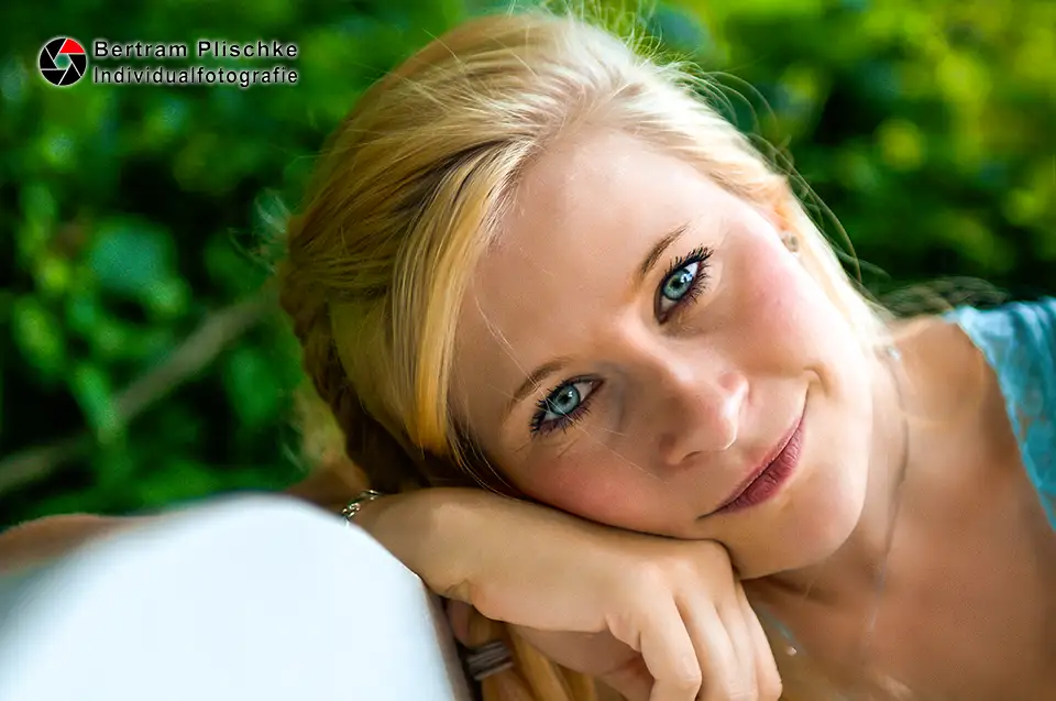 Fotoshooting mit Janine in Oranienbaum